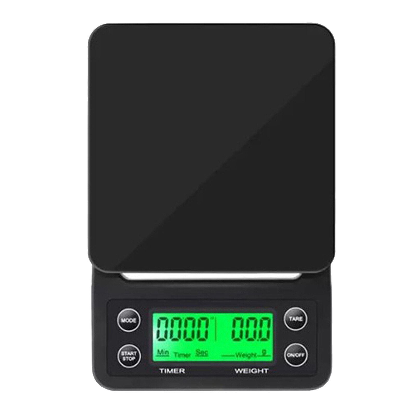 Coffee Scale with LED Display Drip Coffee Scale With Timer Scale Portable Measuring Tools for Kitchen: 5kg without Battery