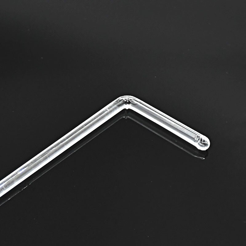 Glass Cell Spreader L-shape Cell Coating Bar Cell Culture Dish Coated Stick Width 50mm Cell Applicator Spatula Push Plates 10/PK