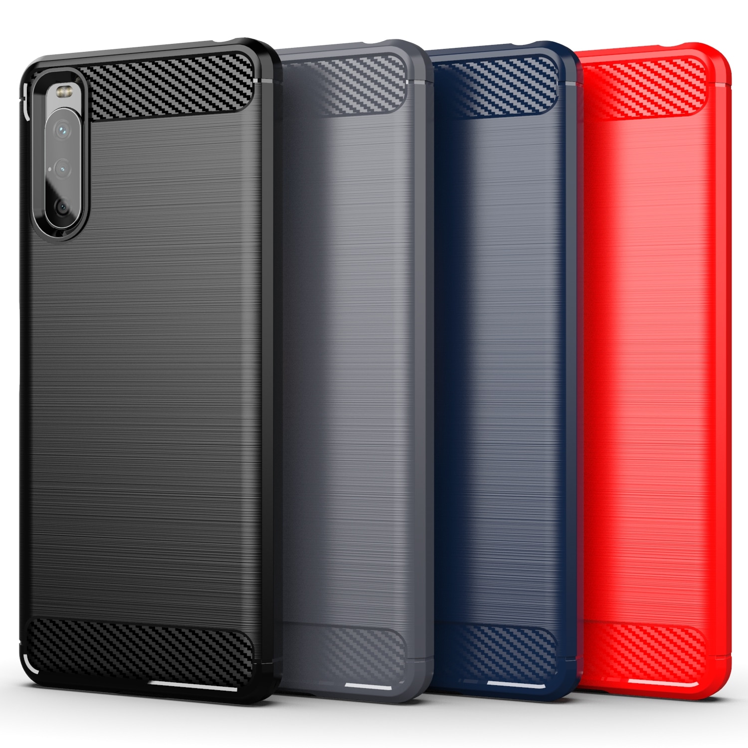 Vendita calda custodia per Sony Xperia 10 III Coque Protector SO-52B SOG04 XQ-BT52 antiurto morbido Silicone TPU Cover posteriore per Sony 10III