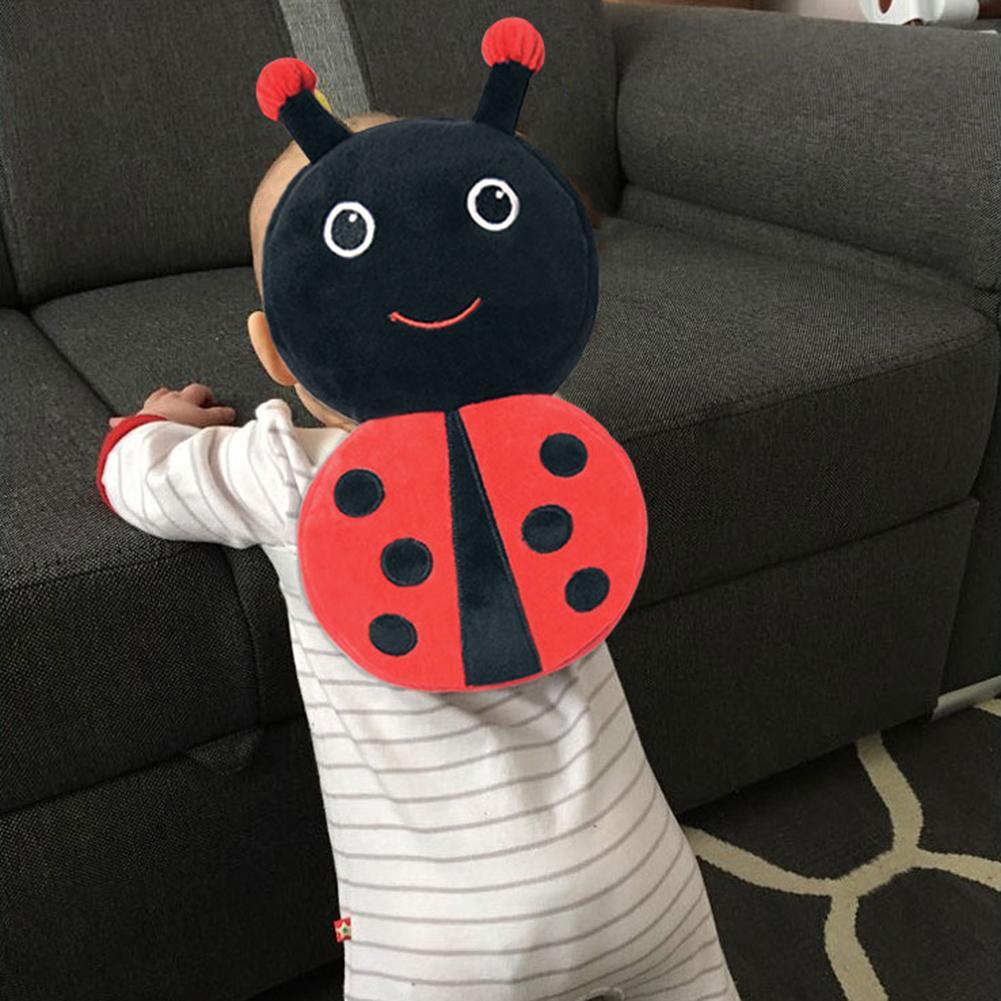 Almohada anticolisión para bebé, bonita mochila anticaída de dibujos animados, soporte de espalda suave, almohadilla de protección para la cabeza, reposacabezas