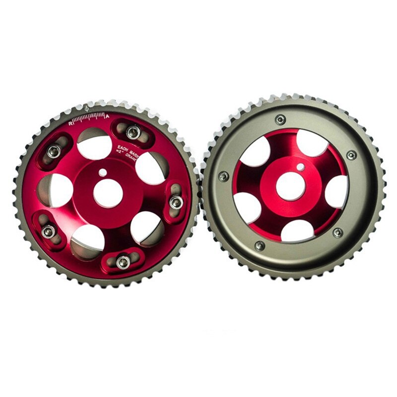 Adjustable Cam Gears Pulley Timing Gear Racing Camshaft Gear Set for Toyota 1JZ 2JZ DOHC Engine
