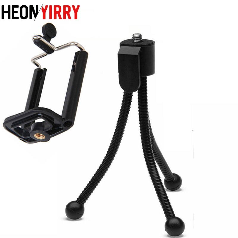 Statief voor Telefoon Flexibele Statief Mobiele Telefoon Houder Bracket Stand Mount Digitale Camera Mini Draagbare Flexibele Desktop Stent