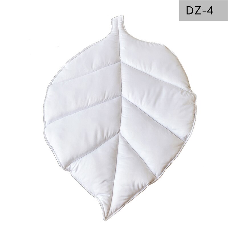 Sammenleggbar blad baby lekematte nordisk barnematte baby klatrepute barneteppe babymatter babyrom dekorasjonstilbehør hjemmeinnredning: Rød