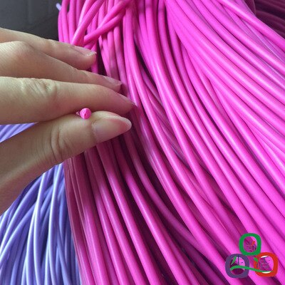 500G 3.5MM diameter solid round synthetic rattan weaving material plastic rattan for knit and repair chair basket etc: color 2