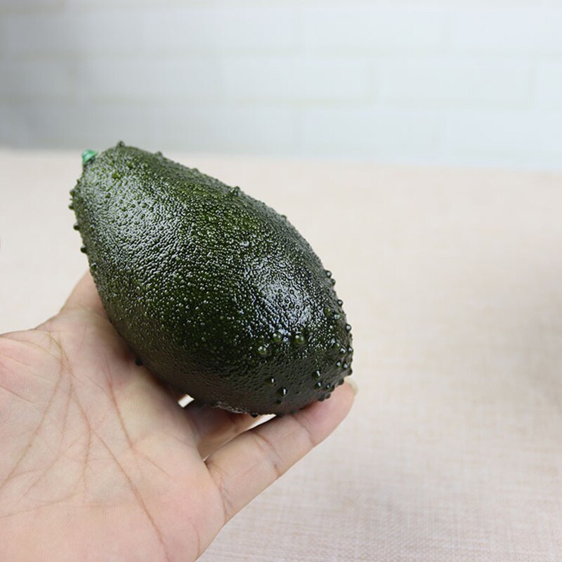 Artificial decorative fruits bubble simulation avocado model props