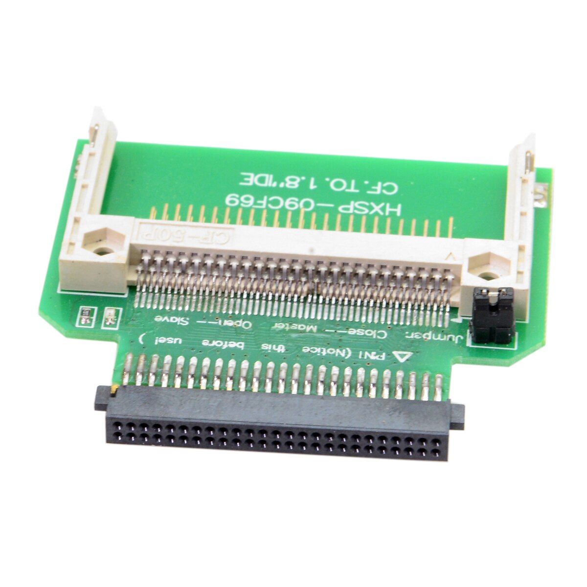 CY Cavo CF Compact Flash Merory Card per 50pin 1.8 Pollici IDE Hard Drive SSD Convertitore Adattatore per Toshiba