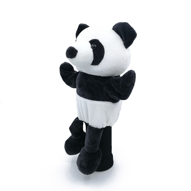 China Panda Golf Fahrer Headcover Karikatur Ebene Vereine Abdeckung 460cc Nein.1 Golf Zubehör Maskottchen Neuheit Nette