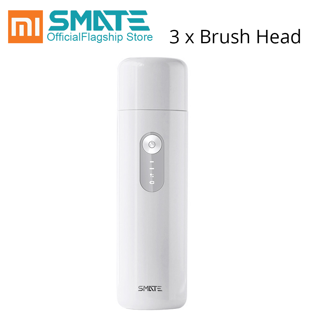 For Xiaomi Electric Facial Cleanser Face Cleaning Skin Pore Cleaner Body Cleansing Machine Massage For Home With 3 Brush Heads