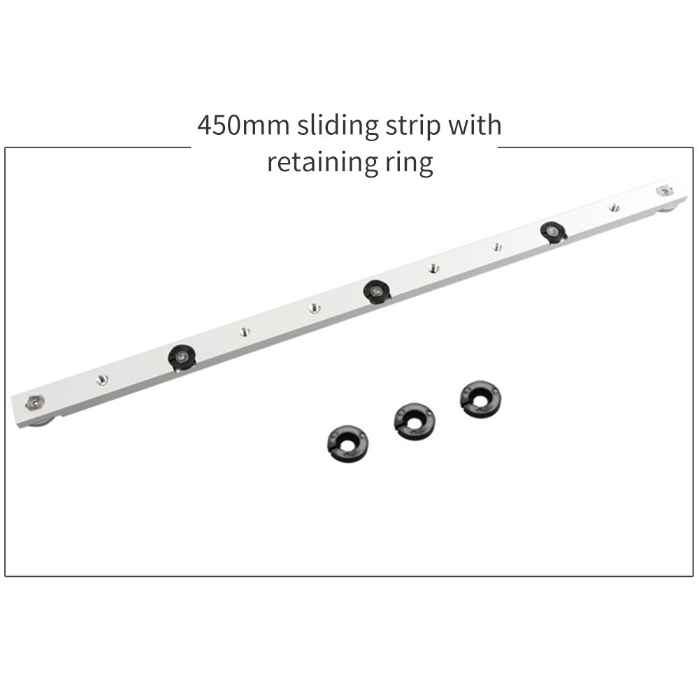 Universal T-track Slider Aluminium Alloy Miter Bar Slider Table Saw Miter Gauge Rod DIY Woodworking Tools 300mm