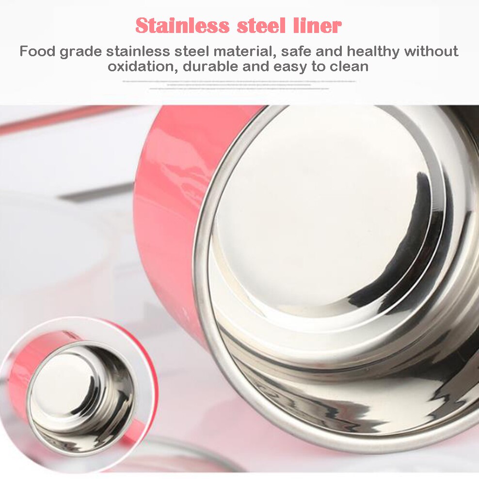 1.6L Electric Heating Pot Mini Multi-Function Electric Cooker Stainless Steel Noodle Pot Kitchen Appliances With Conversion Plug