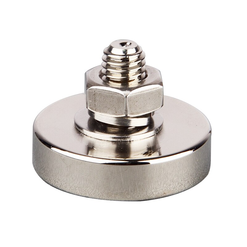 M6/M8 external thread magnet NdFeB rare earth strong magnetic chuck Tooling fixture to hold fixed magnetic seat Aimant Imán