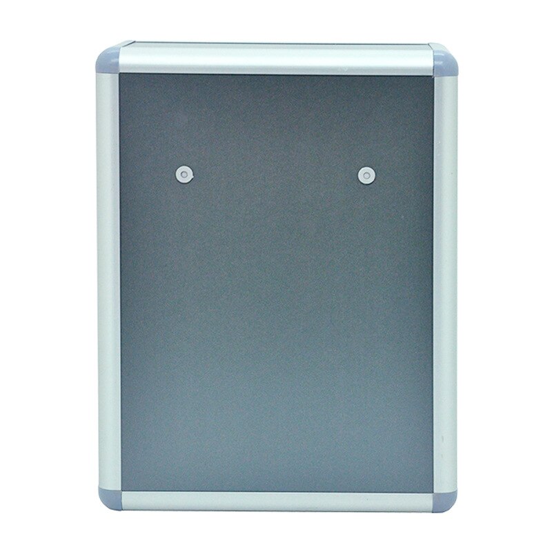 M036 large suggestion box with aluminum alloy lock and silver wall
