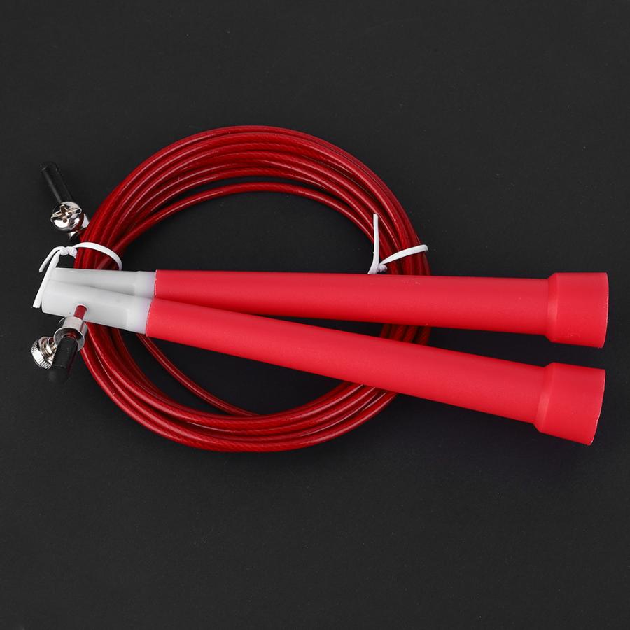 3meters Fitness Jumping Rope Adjustable Steel Wire Skipping Jumping Rope Fitness Training Workout Competition Skipping Rope