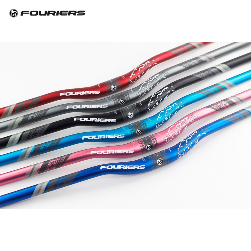 Fouriers Aluminium MTB Riser Bar 31.8mm x 720mm 20mm Rise AM FR XC Berg Stuur Swallow- vormige Stuur