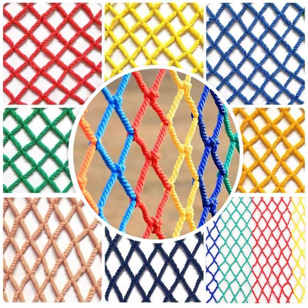 Red de seguridad para niños, red anticaída para balcón, ventana, escalera, cubierta, piscina, valla de campo de fútbol, malla de nailon, protección para niños, gatos y perros