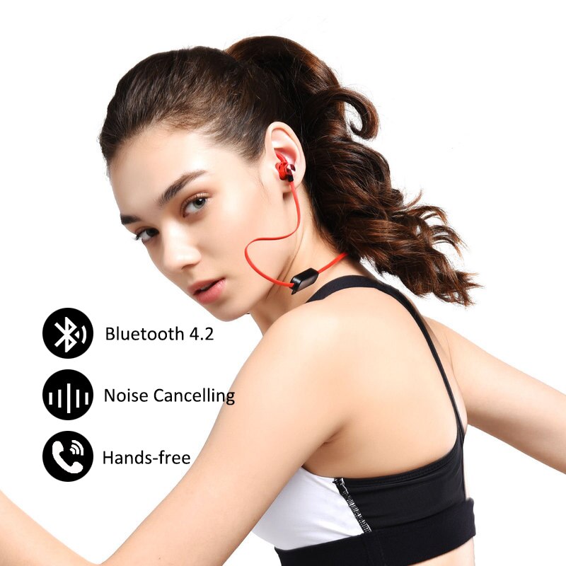 Sport MP3 Player Wireless Headset Running Usb MP3 Met Oortelefoon Ondersteuning 16 Gb Micro Sd Tf Kaart Voor telefoon Met Micphone