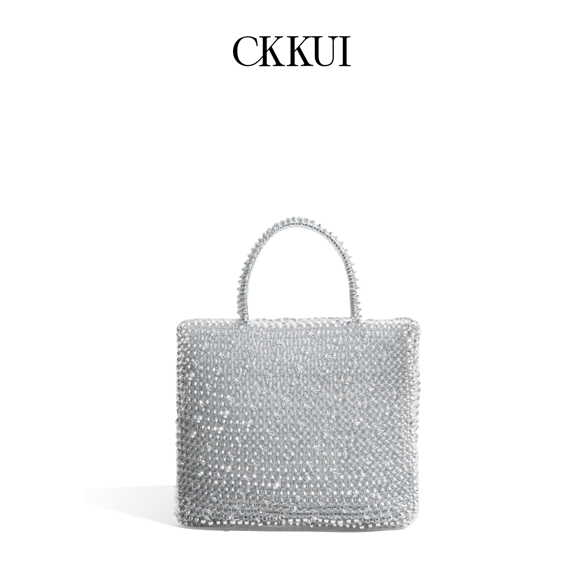 Lyxig trendig märkesväska i pvc för små hobos för damer, kvällsfest, clutch, telefonväska, enfärgad, elegant, enkel tote-väska