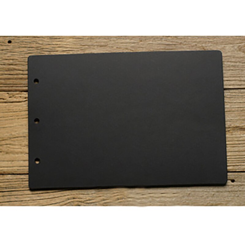 10pcs Inner Pages Loose-Leaf Graffiti Album Photo Hand-Painted DIY Photo Album Inner Page For Baby Children Wedding Lover Family: Black-Rectangle