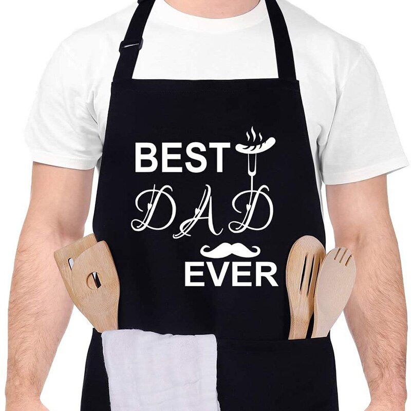 Delantal del mejor papá, mamá, abuelo, abuela, nunca, mamá, papá, cumpleaños, Día del Padre, Navidad, de Acción de Gracias familiar