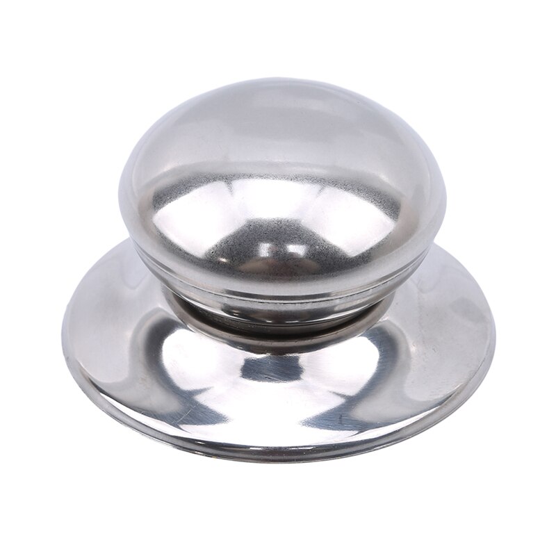 Roestvrij Staal Kookgerei Pot Pan Deksel Hand Grip Cover Knop Handvat Voor Keuken Circulaire Holding Knop Schroef Handvat