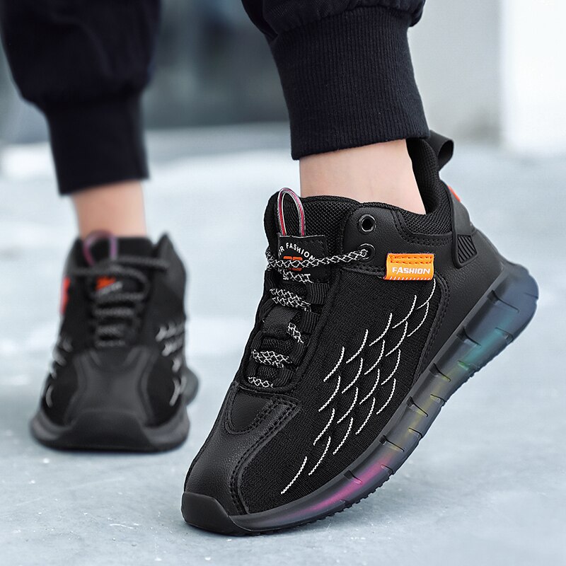 Herfst Winter Kinderen Sport Schoenen Voor Jongens Meisjes Sneakers Studenten Ademend Kinderen Schoenen Meisjes Sneakers Licht Schoenen Jongens