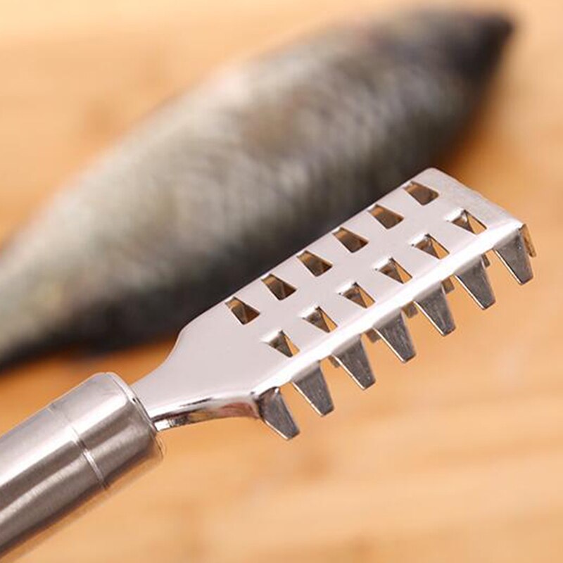 Stainless Steel Fish Scales Quickly Clean Seafood Fish Scale Scraper Kitchen Fish Scale Removal Tool