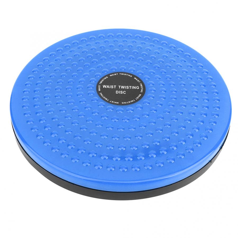 Fitness vridbräda skiva magnet balans bräda platta sport magnetisk massage platta wobbler bantning midja vrida skiva utrustning: Blå