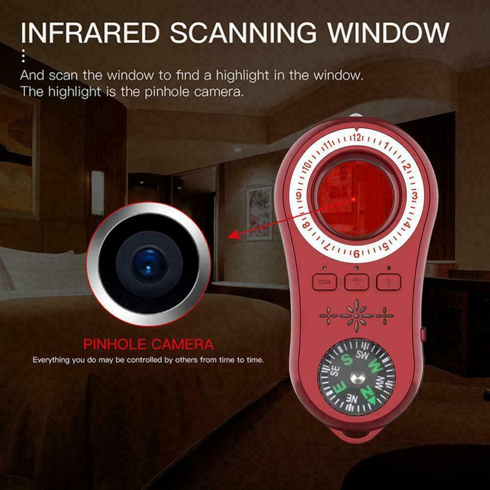 Hotel Anti-Candid Infrarood Detector Signaal Detector Bug Finder Anti Camera Gps Detecteren Infrarood Draagbare