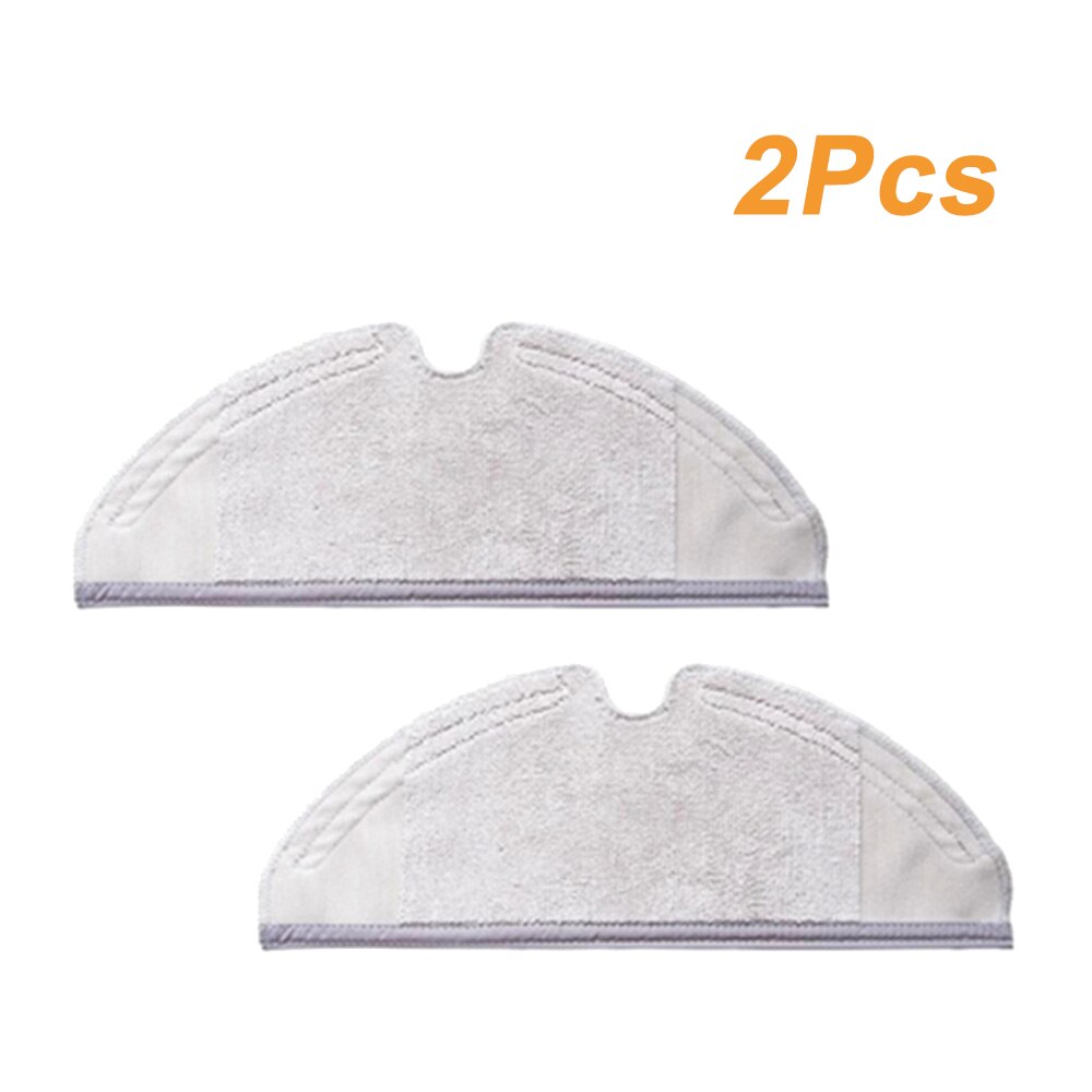 Hepa Filter Stofzuigers Onderdelen Accessoires Kits Voor Xiaomi Mi Robot 2 S50 S51 S5 S6 E20 Belangrijkste Borstel Side borstel Mop: 2pcs mop