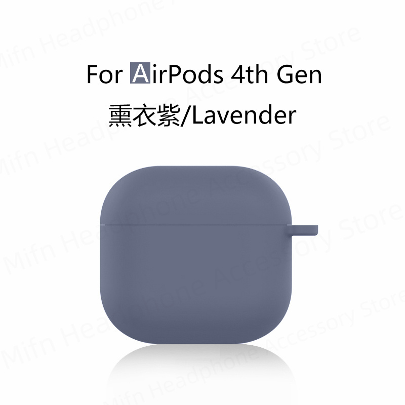 Para nuevos airpods 4 funda para auriculares apple funda protectora de silicona líquida para airpods 4 funda para auriculares inalámbricos Bluetooth