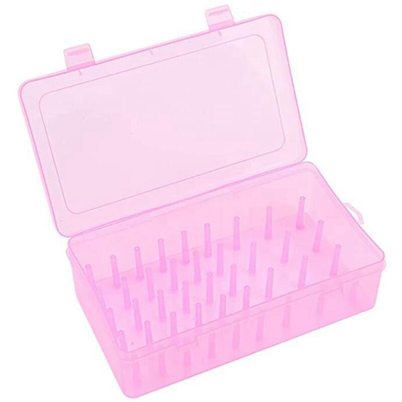 Sewing Machine Spool Box Plastic Box Needle And Thread Storage Box: Chocolade