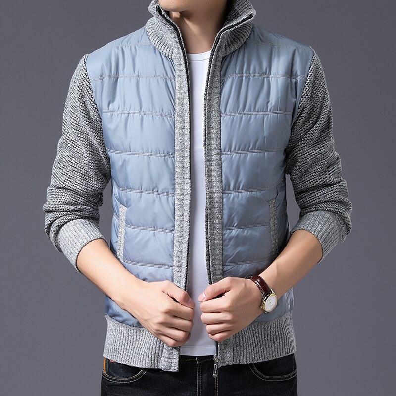 Miesten neuleet syksy talvi lämmin neulottu pusero takit neuletakit miesten vaatteet vapaa-ajan neuleet tilkkupusero
