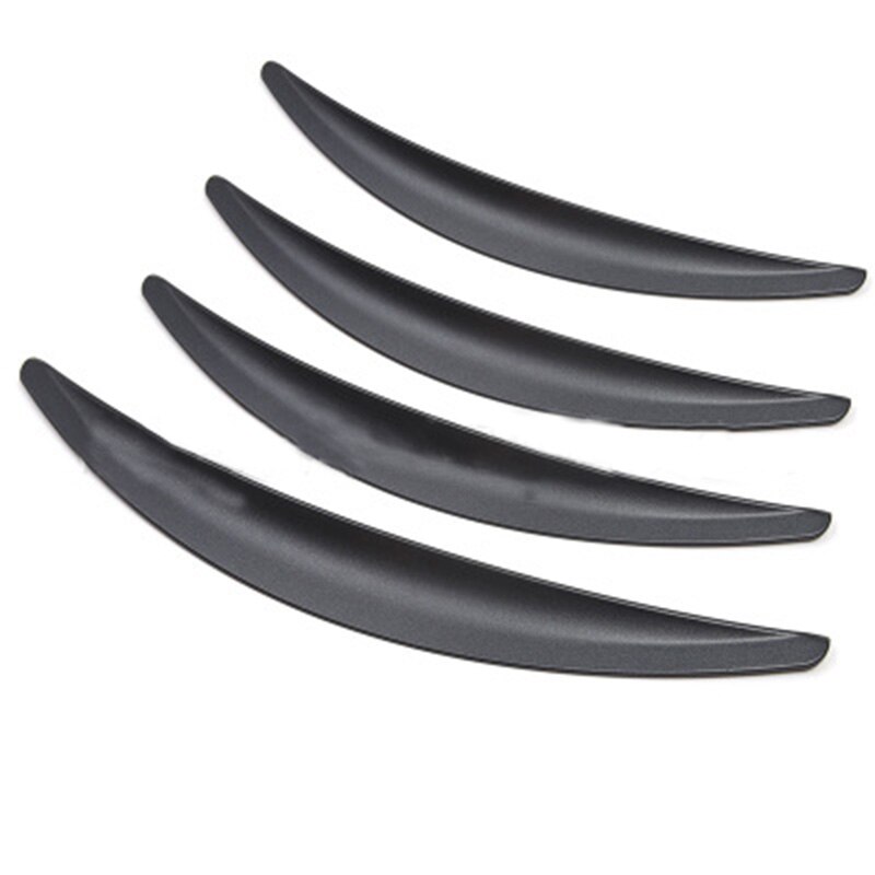 4Pcs/Set Mud Flaps Flexible Car Off-road Fender Flare Wheel Arch Protector For Tesla Model 3 Accessories: gray