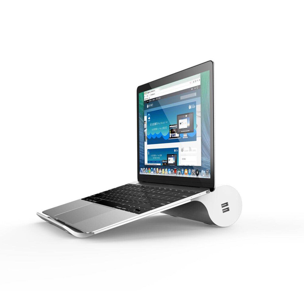 Product Ideeën Innovatieve Laptop Stand Met Type-C Usb Opladen Poorten Laptop Usb Charging Stand Met Usb poorten Opladen