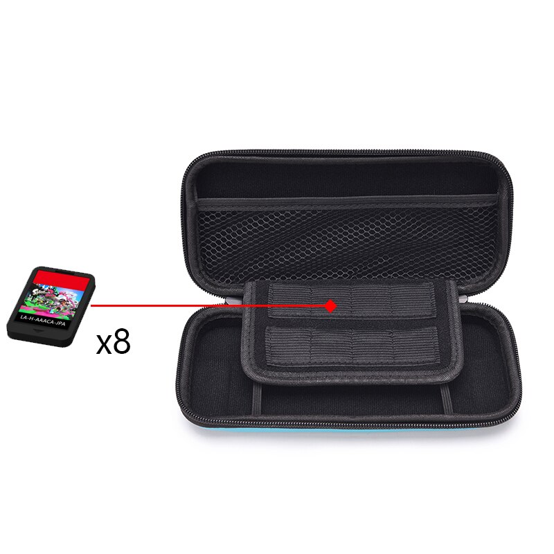 for Nintendo Switch Lite Bag Storage for Switch Mini Protector Case for Nintendo Switch Mini Accessories(Blue)