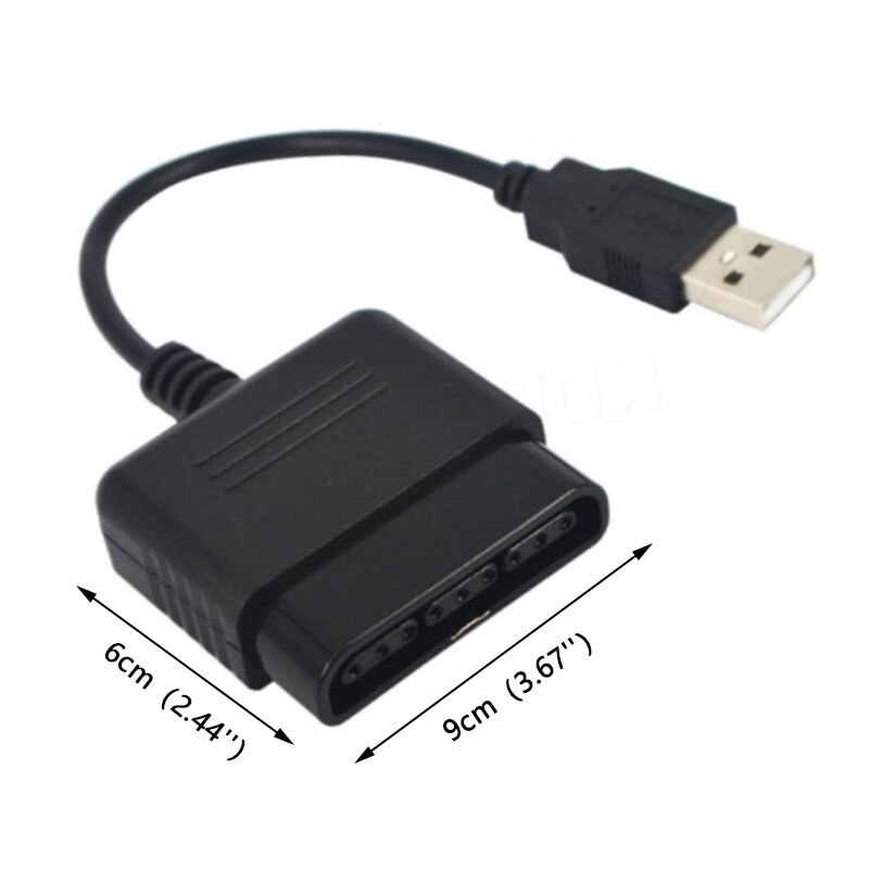 USB Cable PS2 To PS3 Video Game Controller Adapter Converter For PS2 To PS3 PC