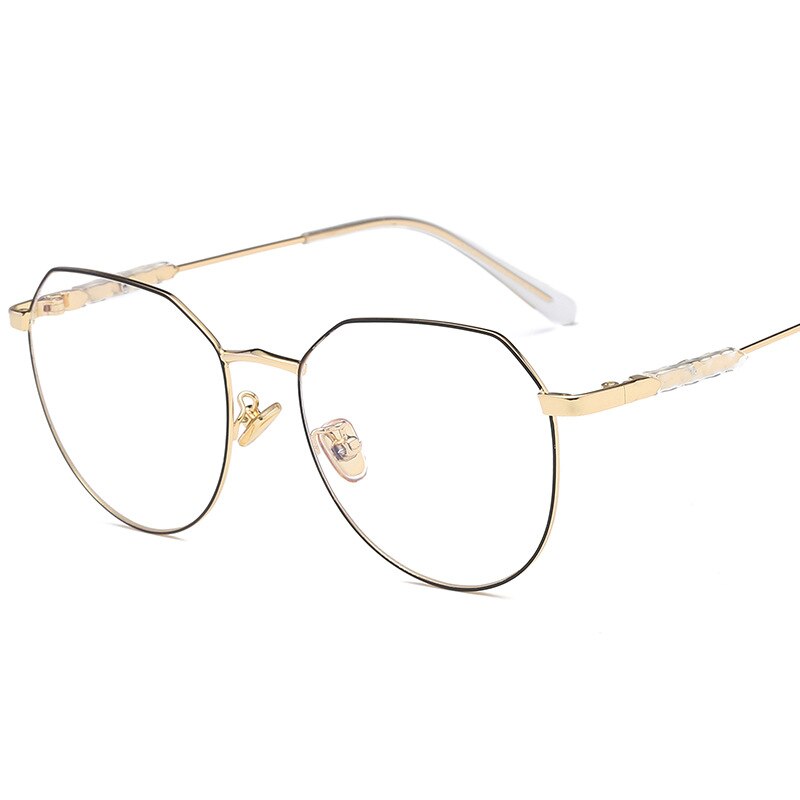 Polygon Student Glasses Frame Women Ultralight Prescription Eyeglasses Men Cat Eye Spectacles Myopia Optical Frame Eyewear
