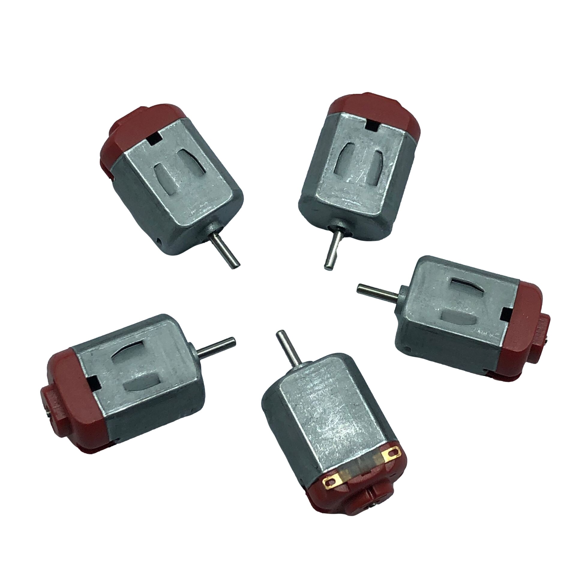 10Pcs Motor 130 Dc Motor Micro Mini Hoge Snelheid Motor Diy Handgemaakte Vierwielaandrijving Toy Accessoires: 10pcs RED