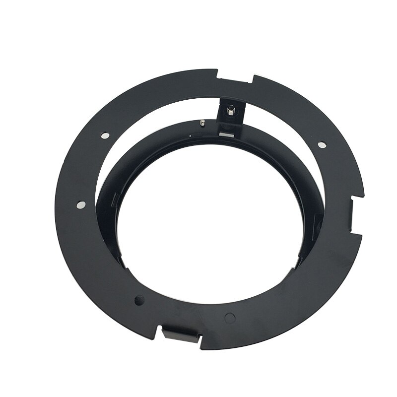 1pcs 5 3/4" Headlight Mounting Bracket Adapter Ring Kit Black Chrome for Motorcycle for 5 3/4 Inch 5.75-Inch LED Headlights