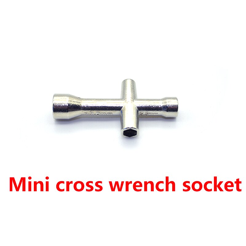 1/3/5-piece micro spanner socket M2/M2.5/M3/M4 hex nut tool maintenance model wheel DIY tool RC HSP 80132 robot