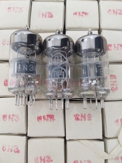 Válvula de vacío de tubo electrónico, reemplazo directo de 1960s, 5670 6H3n 2C51 396A 6H3n-EB, bricolaje, 2 piezas, 6N3