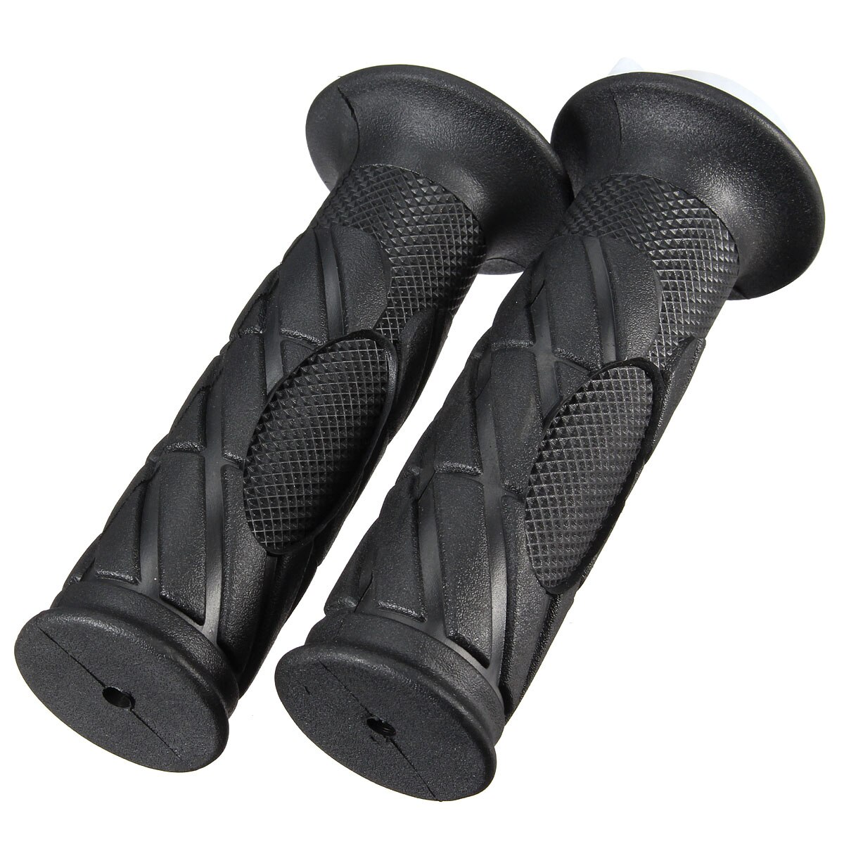 22mm 7/8inch Universal Motorcycle Handlebars Handles Throttle Twist Tube Grips Cover Soft Rubber For HONDA YamahSuzuki