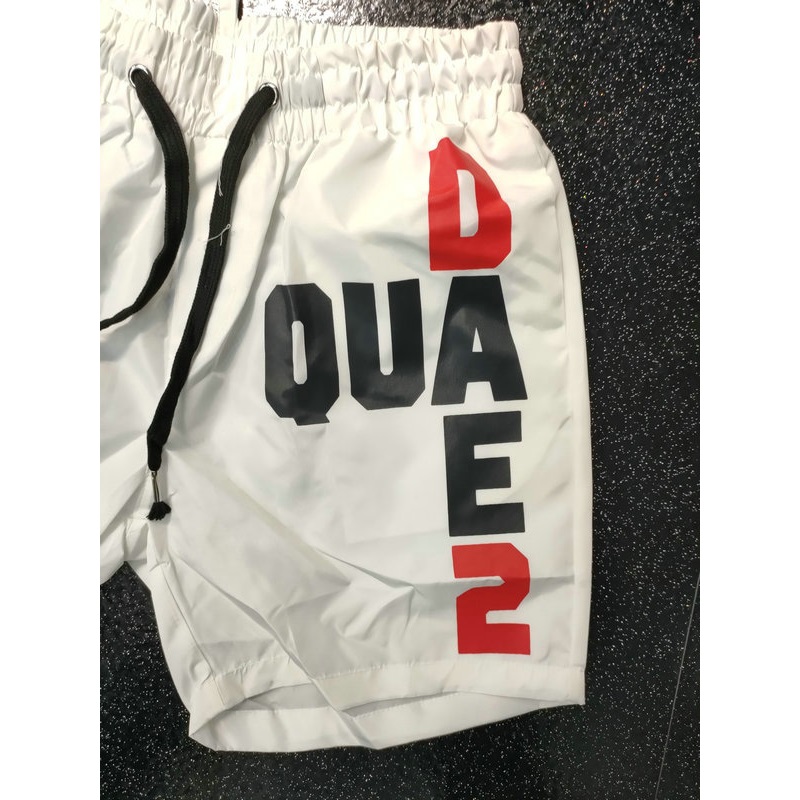 Dsquared2 Zomer Hip-Hop Mens Strand Shorts Mode Koord Korte Broek Mannen Casual Gedrukt Brief Shorts m-3XL