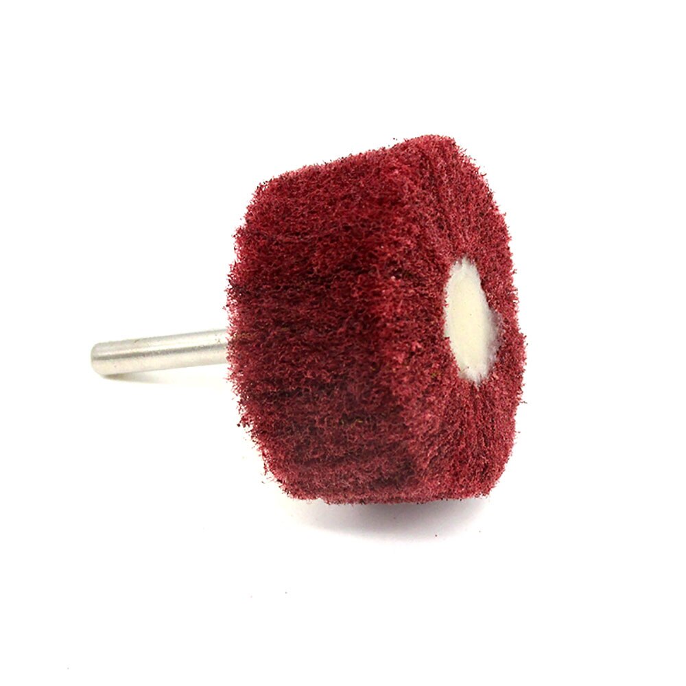 1-10Pcs 6mm Shank Flap Sanding Wheel 25×50mm Nylon Fiber Abrasive Scouring Buffing Polishing Wheel 240# 400# 800#