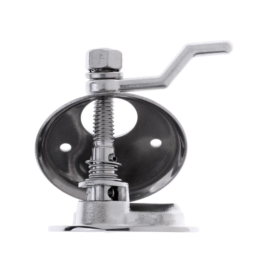 Polished Marine Boat Cam Latch 316 SS Hatch Pull W/ Turning Lock Lift Handle Boat Parts Accessories