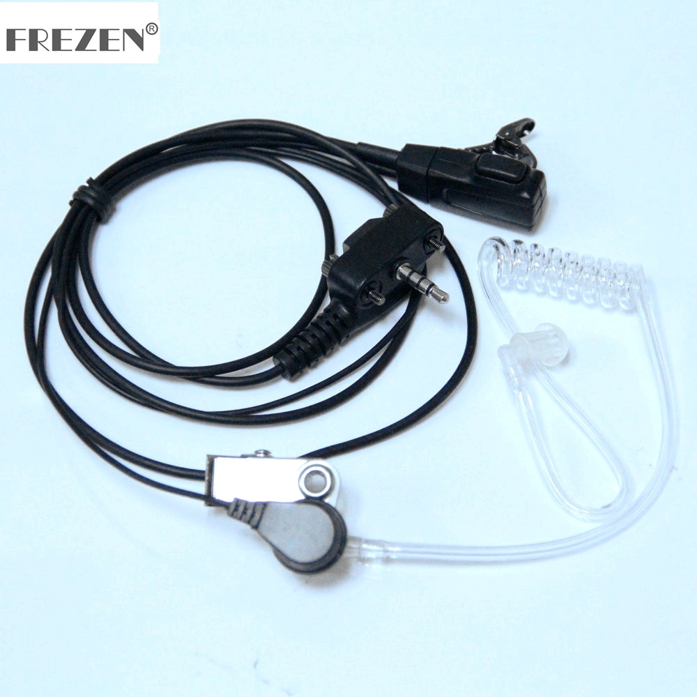 Covert Akoestische Buis Bodyguard Oortelefoon Headset Microfoon Voor Yaesu Vertex Twee Manier Radio VX-231 VX-131 VX-132 VX-150 VX-160