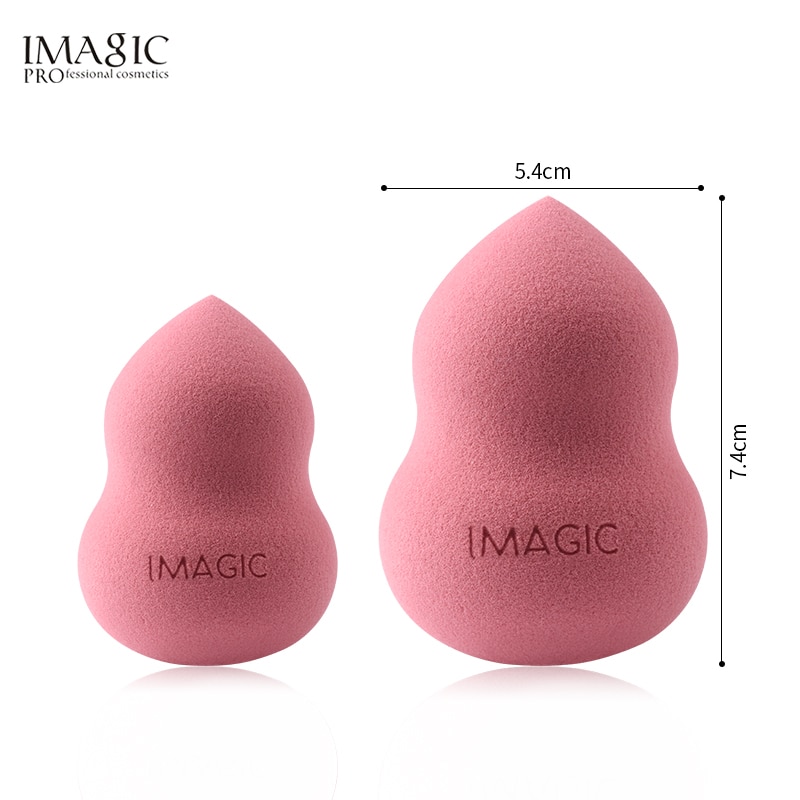 1 Pcs Makeup Foundation Sponge Makeup Cosmetic Puff Powder Smooth Beauty Tool Make Up Wet &amp; Dry Dual Use Sponge Puff