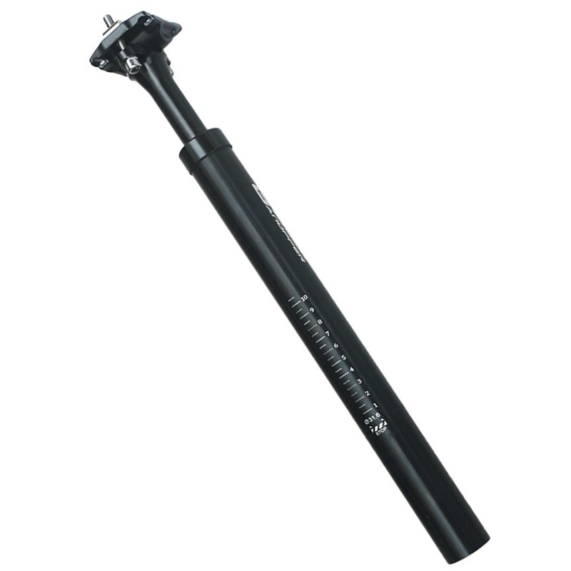 GANOPPER Bike Suspension Telescopic Seatpost 400Mm Bicycle Shock Absorber Adjustable Seat Post Bike Saddle Rod: Auburn