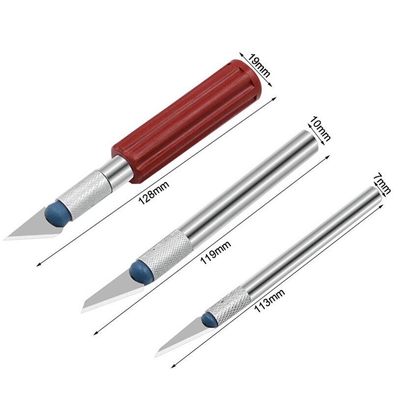 7pcs Precision Craft Hobby Utility Exacto Knife Set Sharp Razor Knives Tool for Architecture Modeling Scrapbooking Felt Wood