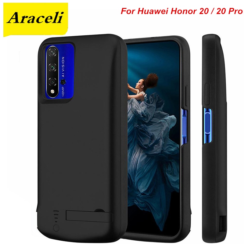 Coque de téléphone portable avec batterie 5000 Mah, étui de chargeur pour Huawei Honor 20 20 Pro